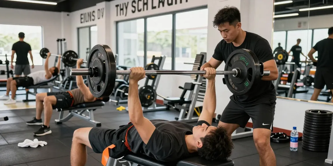 Anabolika Shop Deutschland: Fitnessbegeisterte trainieren intensiv im modernen Gym für Muskelaufbau.