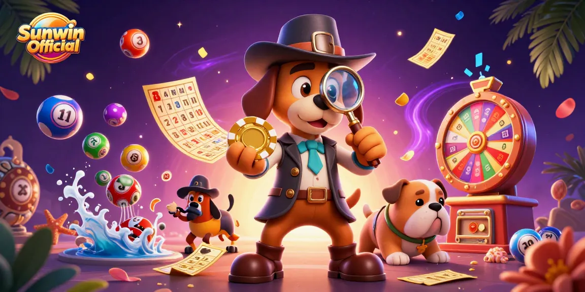 Experience thrilling games with Sunwin Official in this vibrant, festive casino scene.